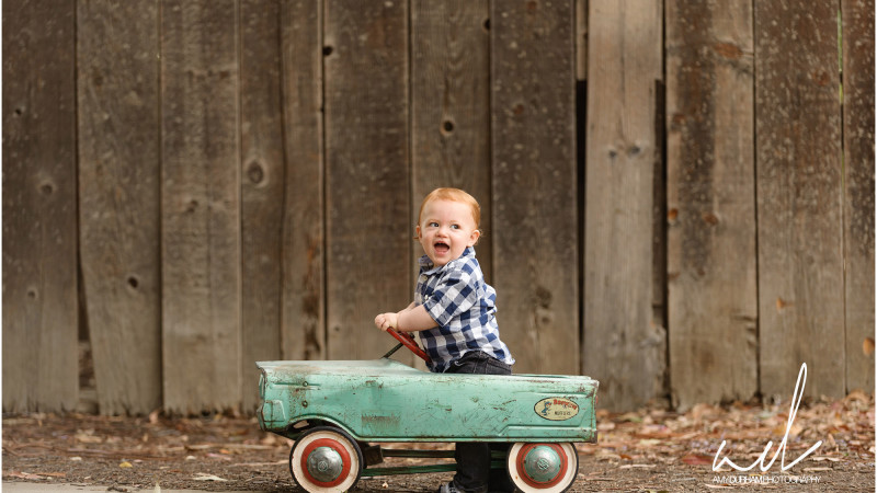 adorable jack turns one — fresno children’s photography